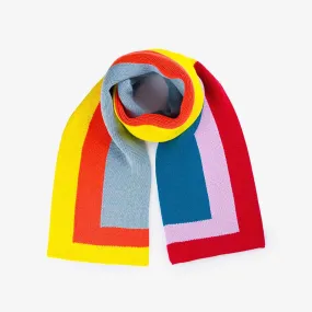 Corner Colorblocking Big Scarf