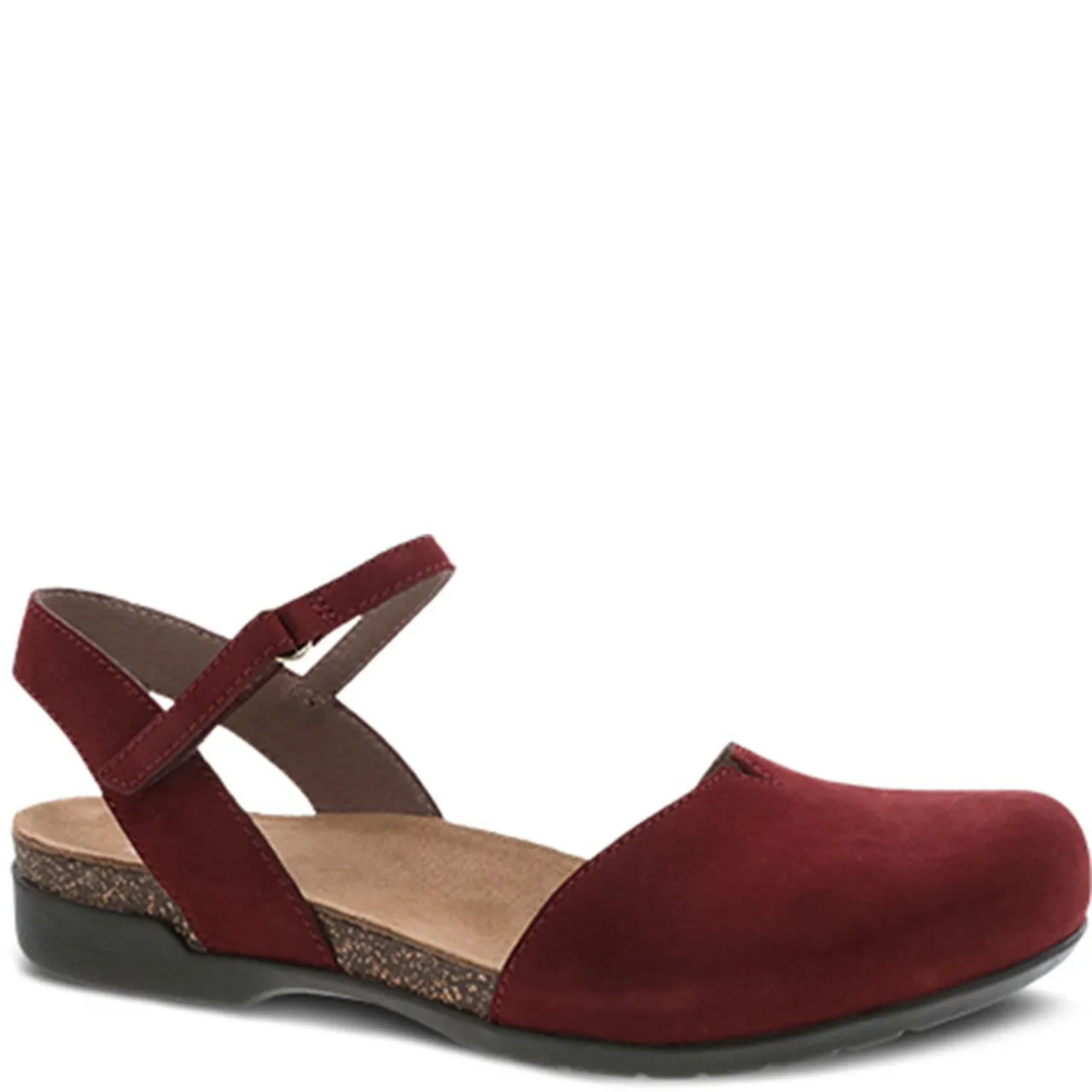 Dansko ROWAN Cinnabar Milled Nubuck Mary Jane Sandals