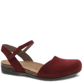 Dansko ROWAN Cinnabar Milled Nubuck Mary Jane Sandals