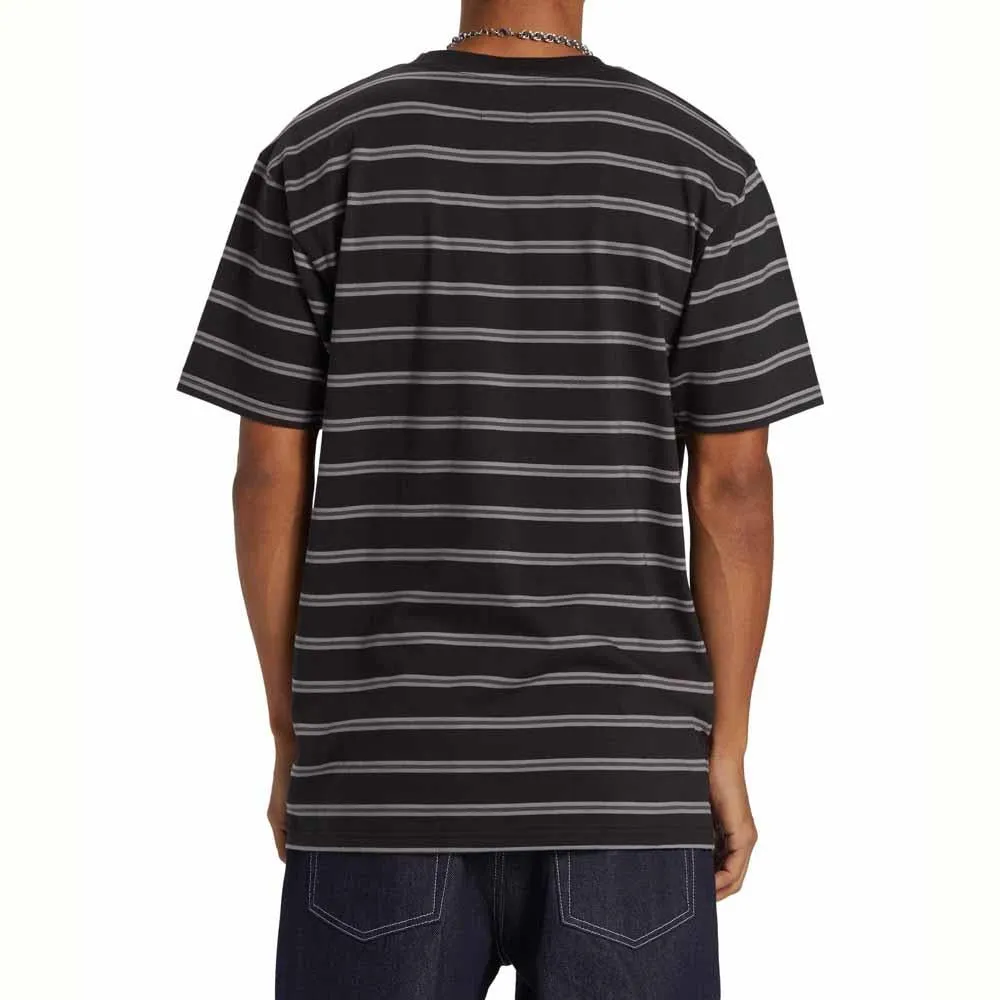 DC Shoes Upstate Stripe T-Shirt Black