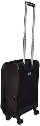 Delsey Luggage Montmartre 4 Wheel 21 Carry Exp Softside Lug, Black