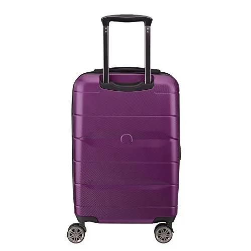 DELSEY Paris Comete 2.0 Hardside Expandable Luggage with Spinner Wheels, Purple, Carry-on 21 Inch