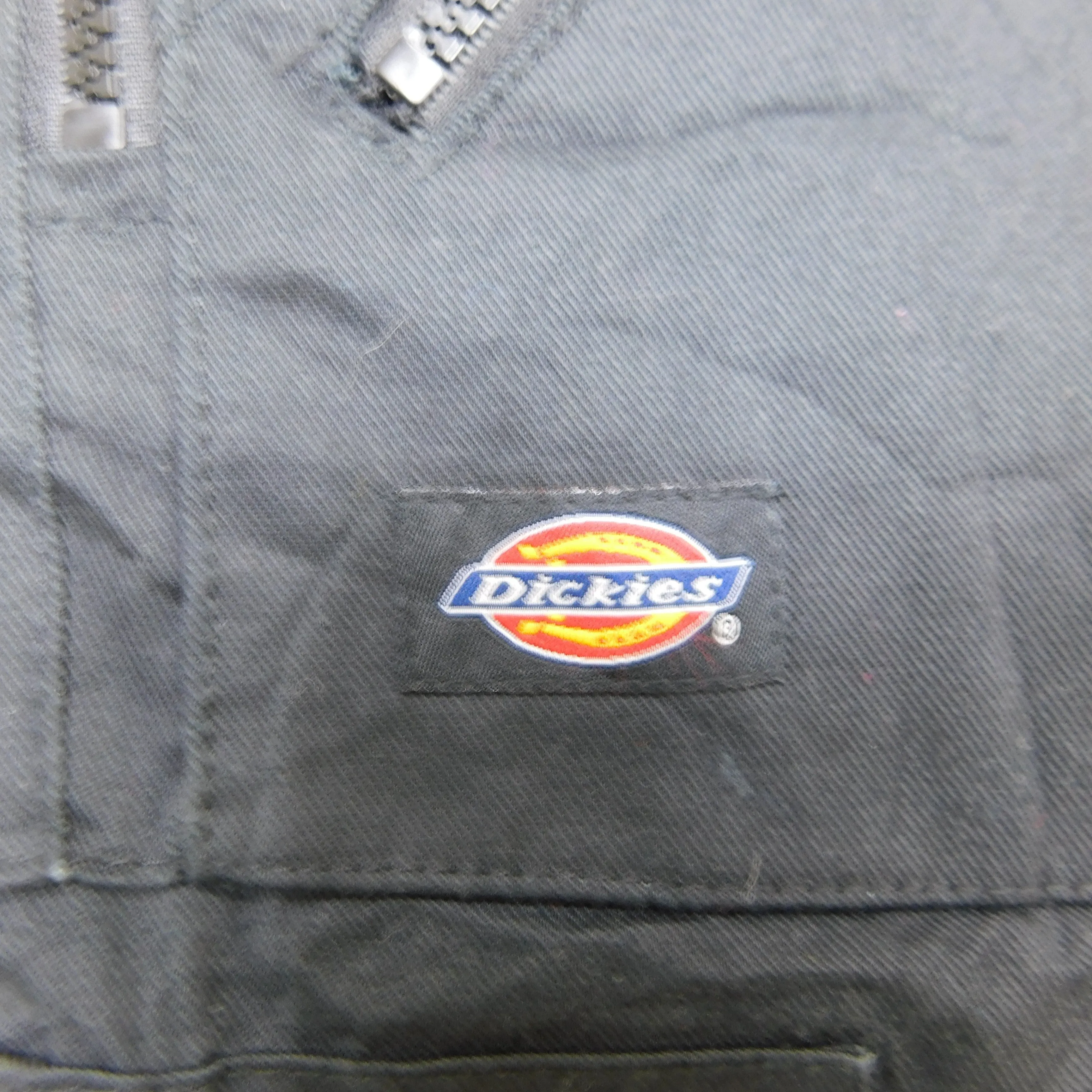 Dickies Black Thick Work Trousers