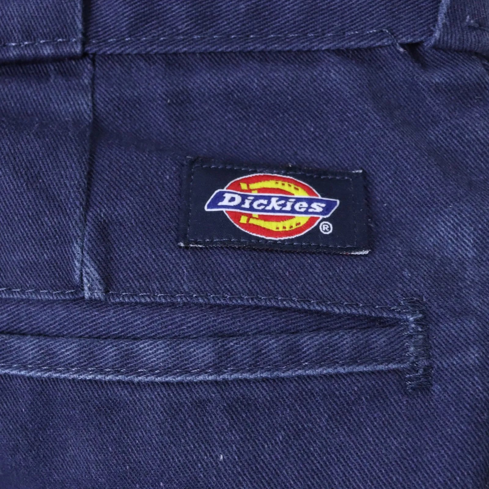 Dickies Blue Chino Straight Fit Trousers