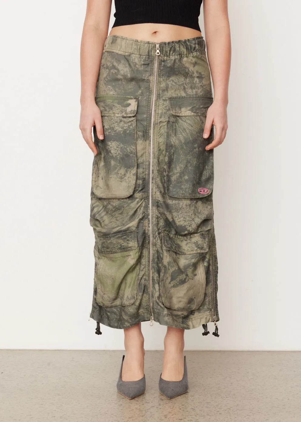 Diesel -  O-Mirt-Cmf Maxi Skirt - Skirt