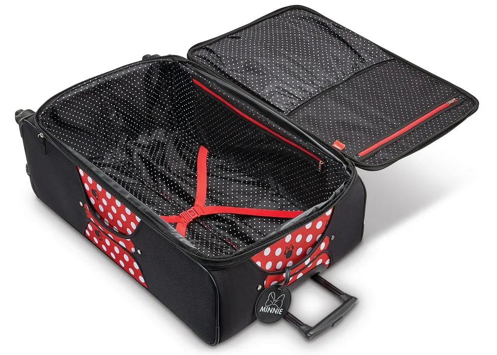 Disney Minnie Mouse Dots Softside 2-Piece Luggage Set 