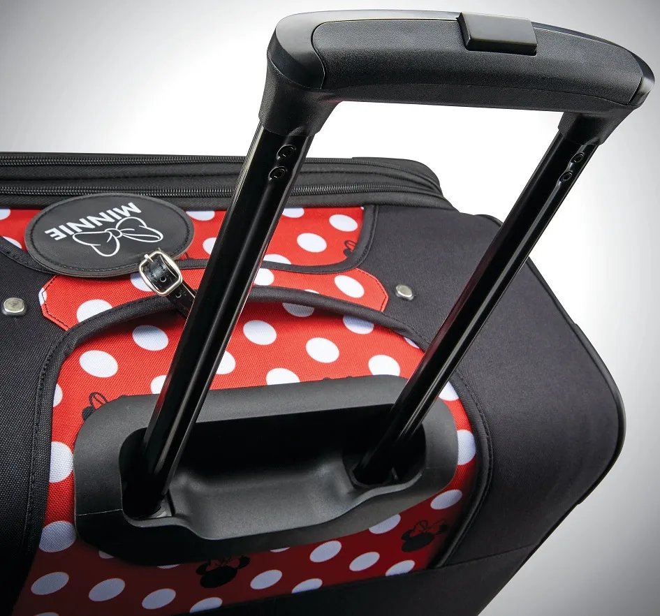 Disney Minnie Mouse Dots Softside 2-Piece Luggage Set 