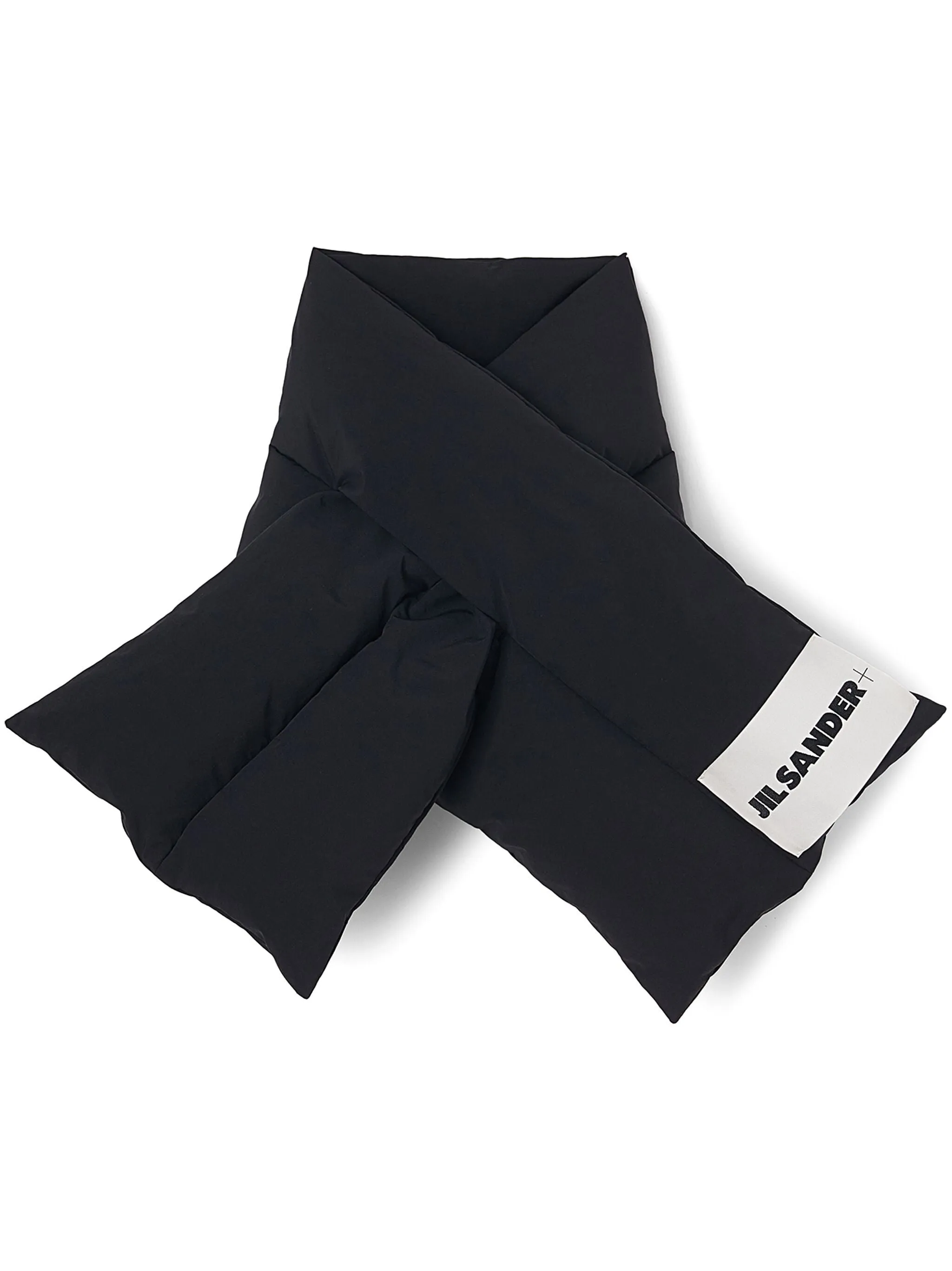 Down scarf, black