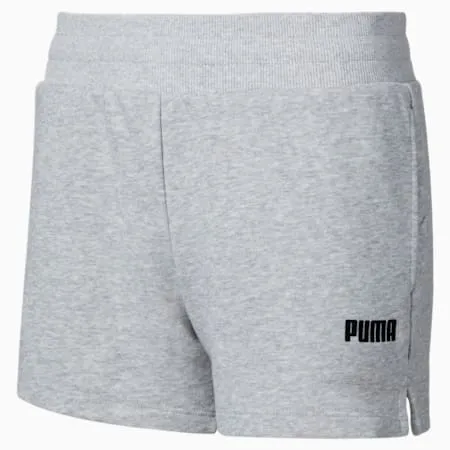 Essentials Women's Sweat Shorts | Light Gray Heather | PUMA Shop All Puma | PUMA 