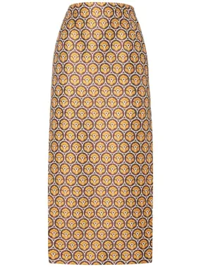 Etro   Jacquard long skirt 