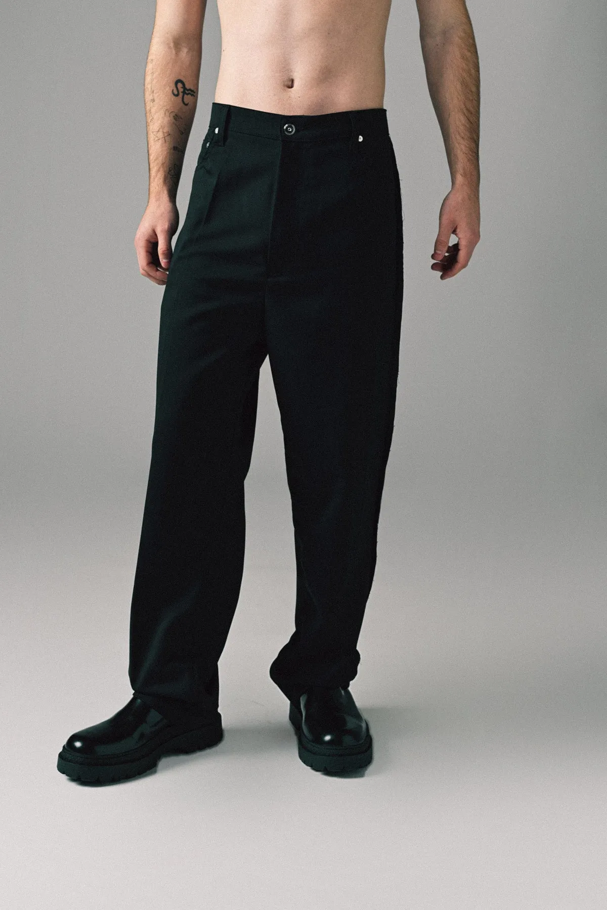 FAQTORY | RAW EDGE TROUSERS