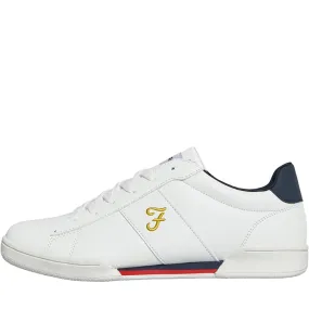 FARAH Mens Wyatt Trainers White