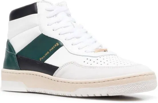 Filling Pieces colour-block panelled sneakers White