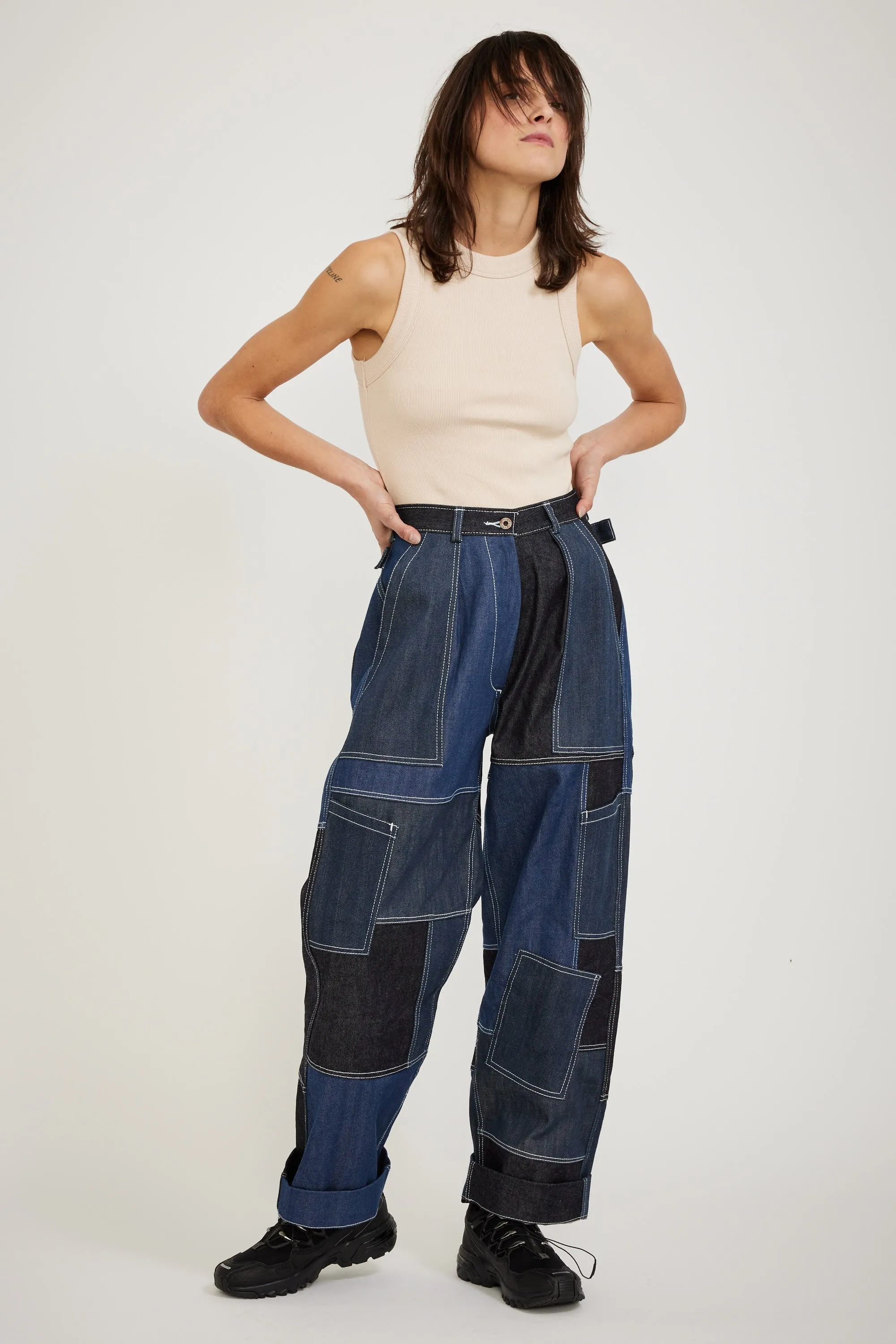 Freedom Flight Trousers Denim