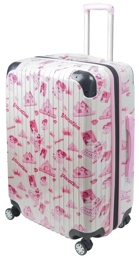 Ful Disney Princess Group Badges 3-Piece Luggage Set 