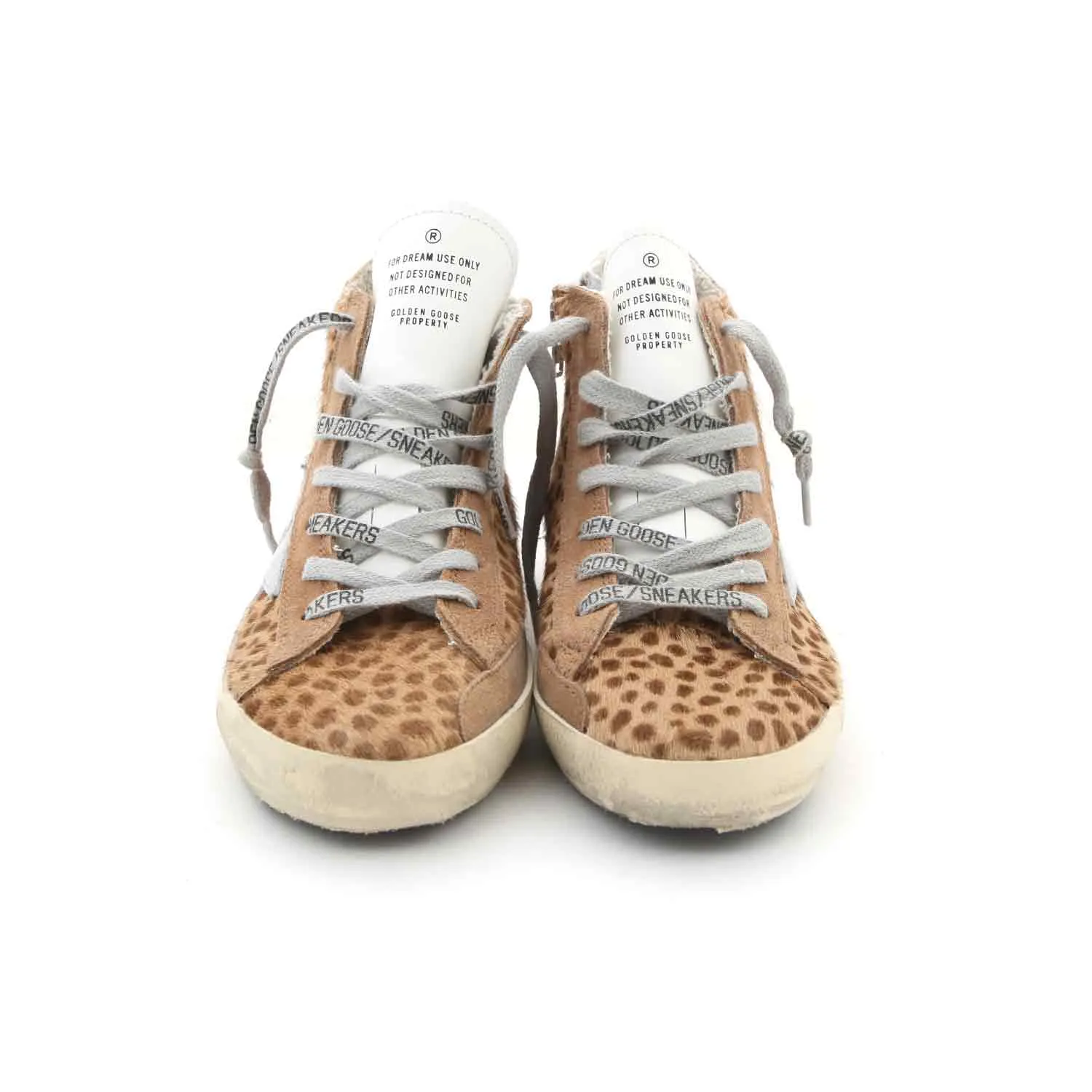 Golden Goose Leopard Francy Sneakers For Teen Girls