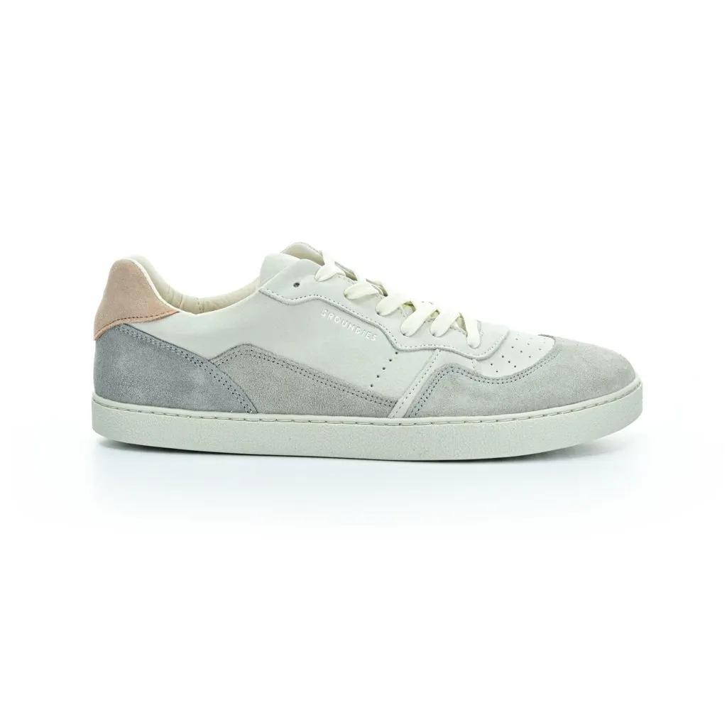 Groundies Nova GS Grey/Pink barefoot sneakers