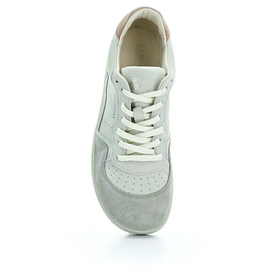 Groundies Nova GS Grey/Pink barefoot sneakers