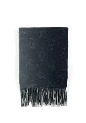 Guess Ombre Logo Scarf, Grey