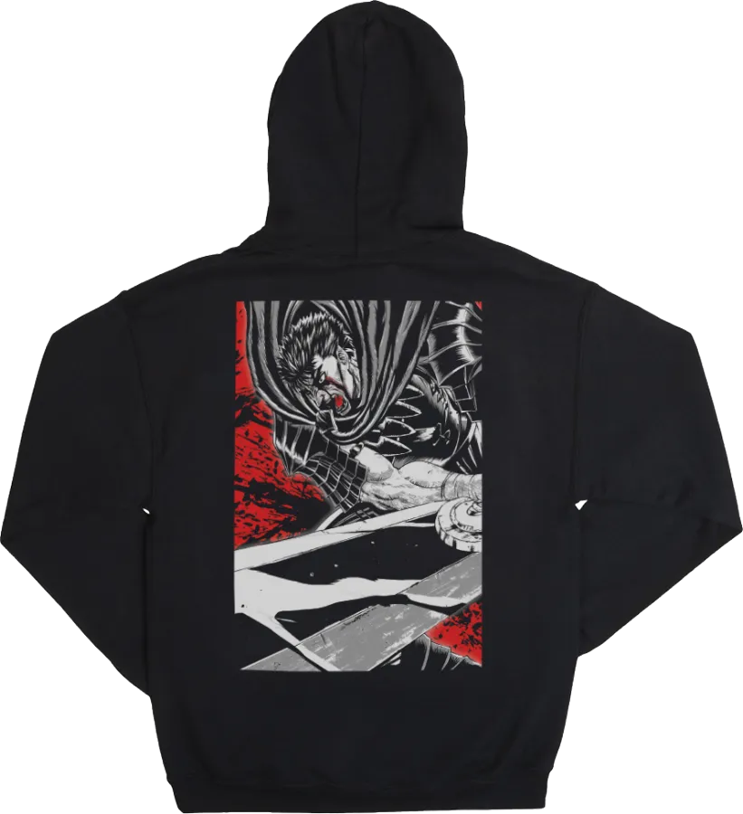 Guts Rage Black Hoodie