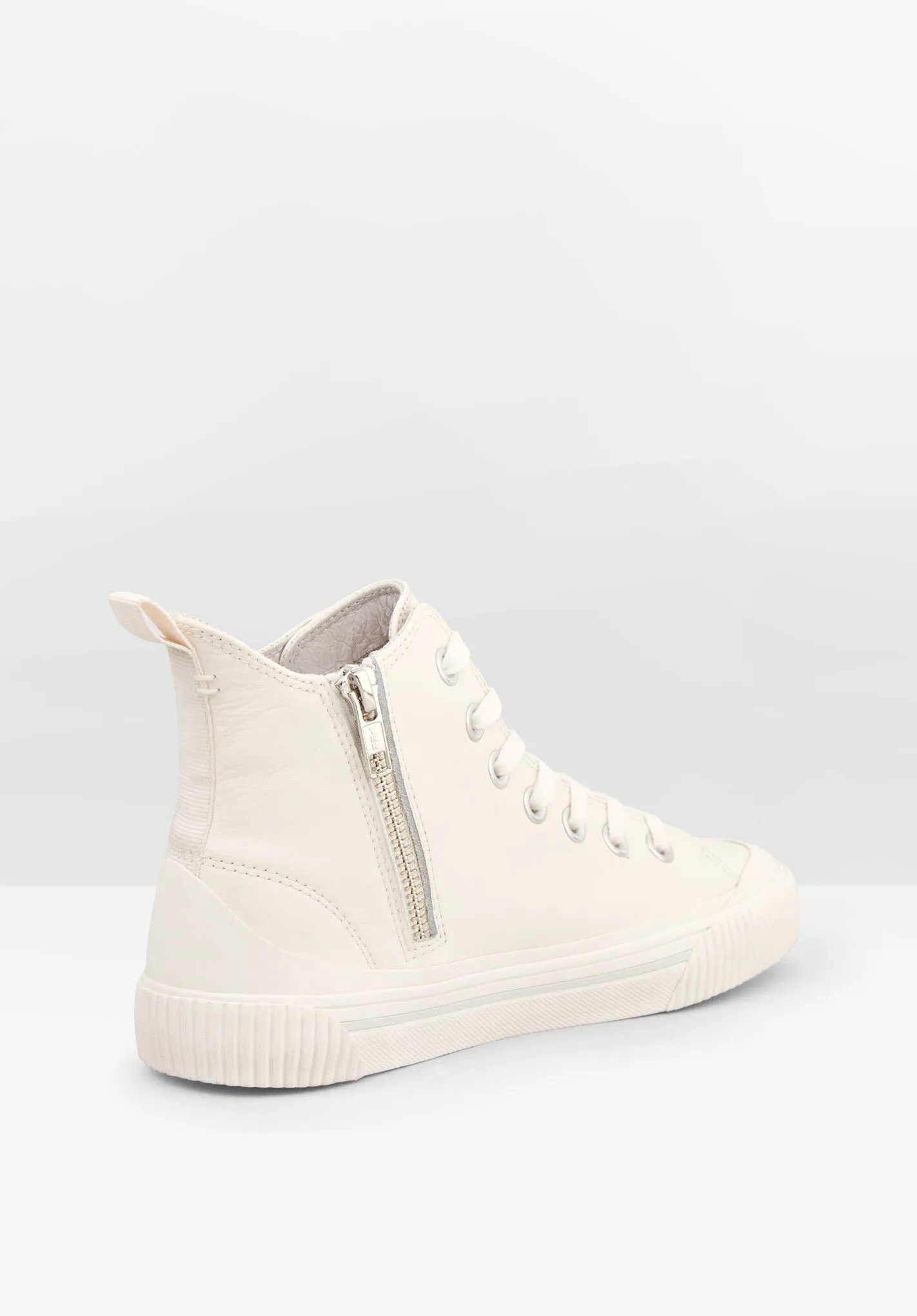 Hadleigh Hi Top Leather Trainers