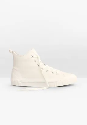 Hadleigh Hi Top Leather Trainers