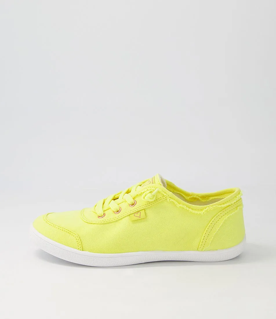 I LOVE BILLY Mynka Lemon Canvas Sneakers