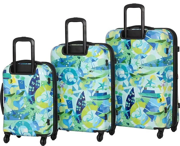 IT Luggage Samara Painted Fish 3-Piece Luggage Set 