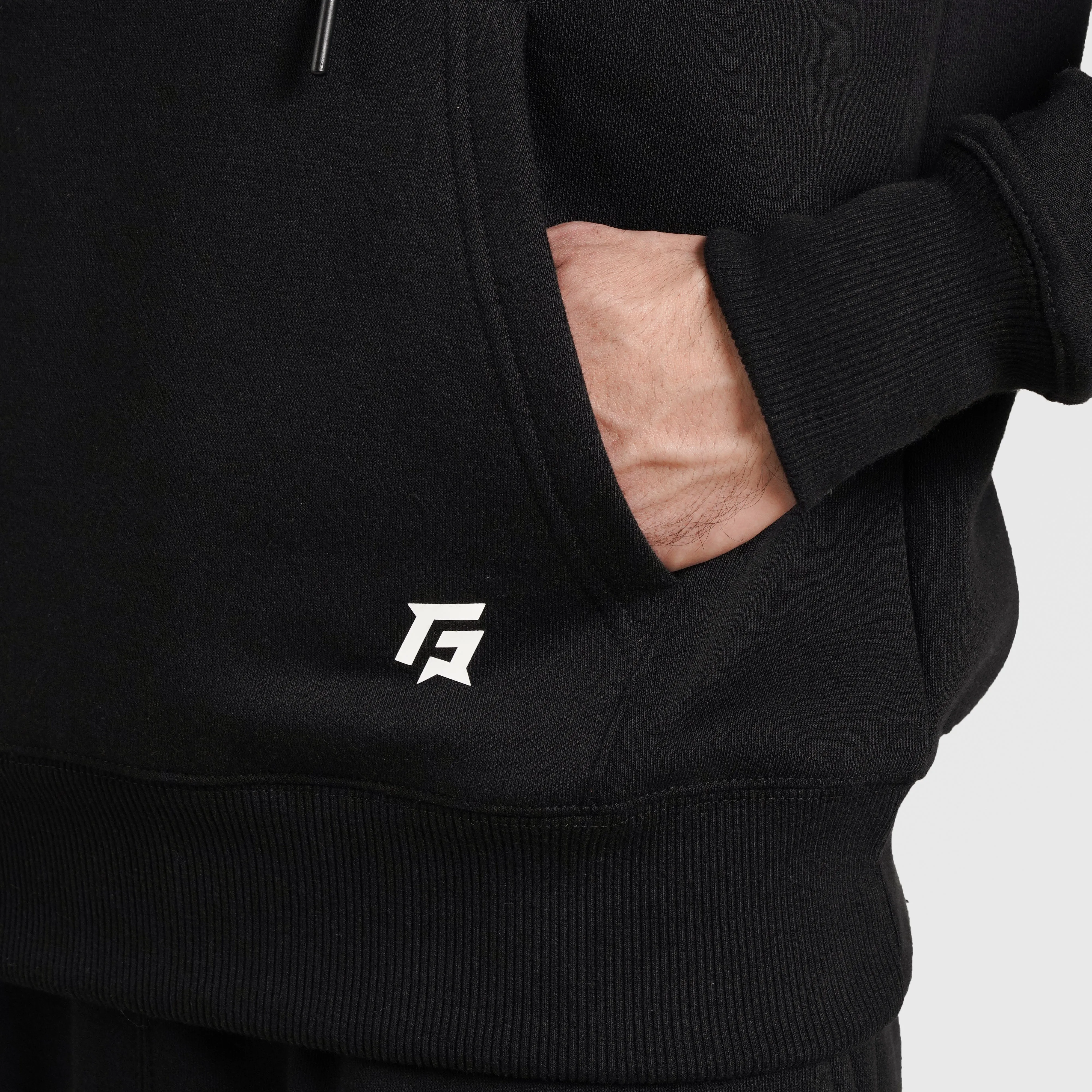 Jargon Hoodie (Black)