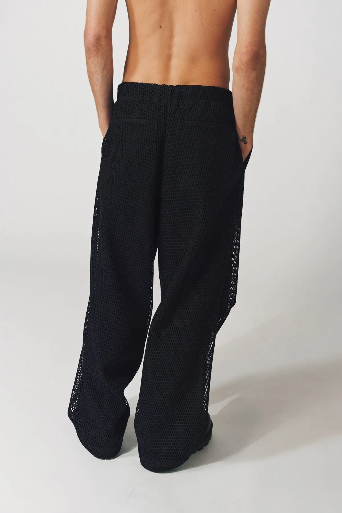 JIL SANDER | NET TROUSERS