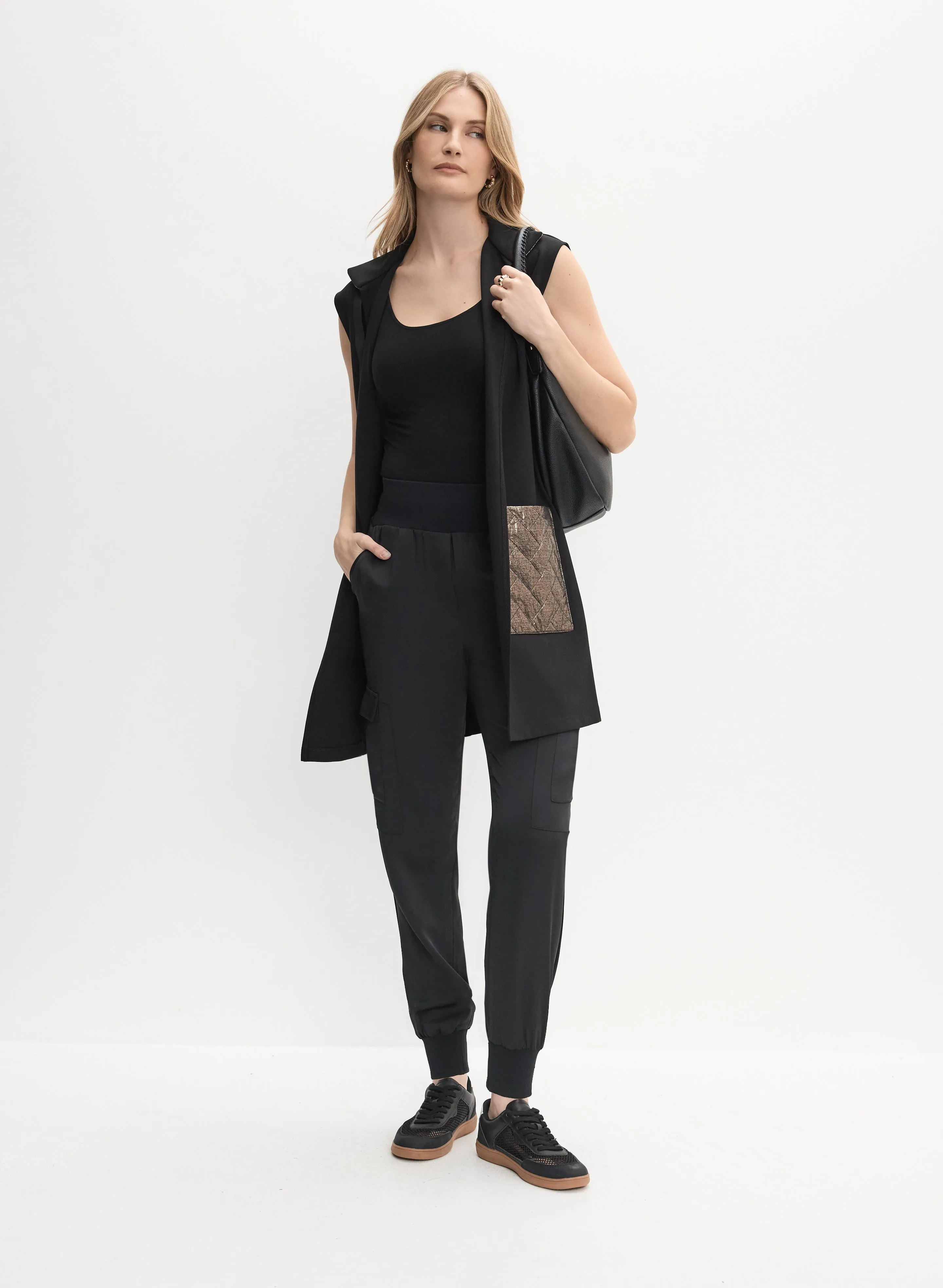 Joseph Ribkoff - Metallic Detail Vest