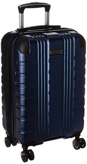 Kenneth Cole Reaction Scott's Corner 20 Expandable 8-wheel Carry-on Spinner Luggage With Tsa Locks Navy