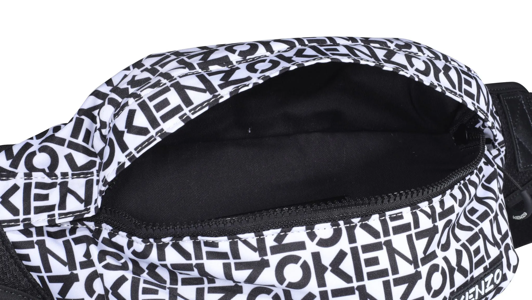 Kenzo Allover Logo Printed Belt Bag