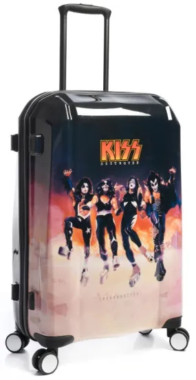 KISS Band Luggage 27 4X Trolley - Destroyer 