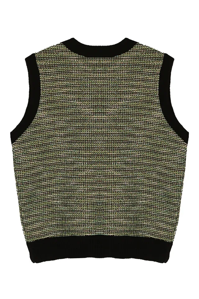 KNIT VEST MULTI