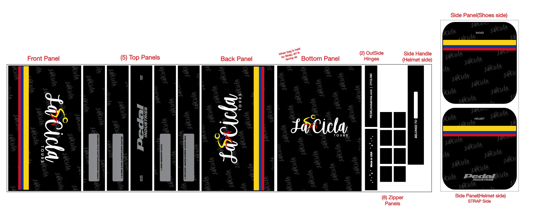 La Cicla 2023 RACEDAY BAG