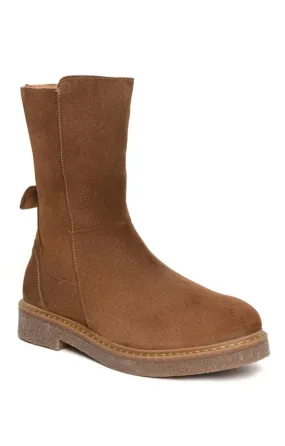 Ladies Mid Calf Zip Boot