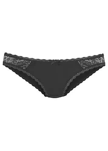 LASCANA Floral Lace Bikini Briefs | Kaleidoscope