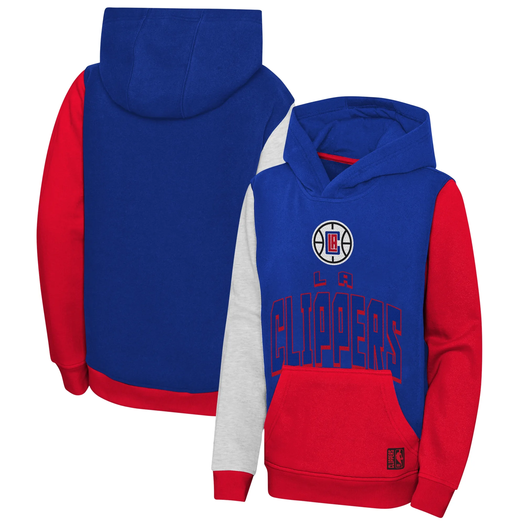 Lids Youth Royal LA Clippers Rim Shot Pullover Hoodie