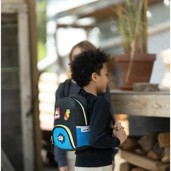 Light + Nine Little Miss Backpack, Electric Blue