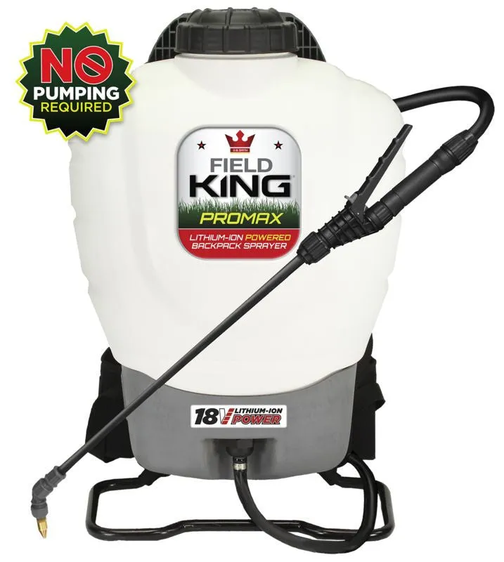 Lithium Ion Powered Backpack Sprayer - Pro Max