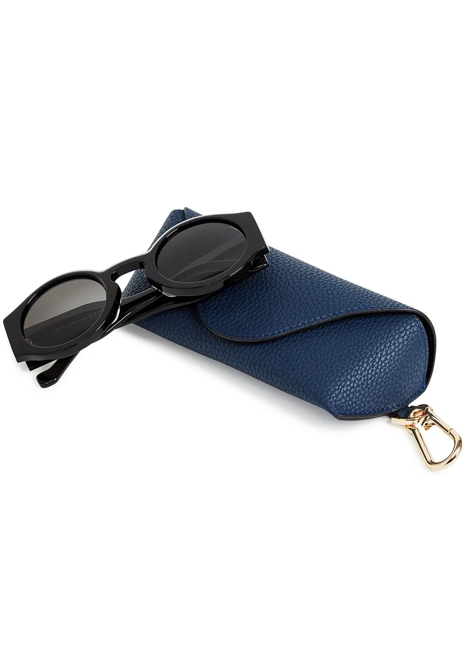 LOEWE Black round-frame sunglasses -                         -                     -                