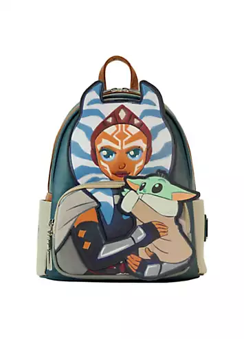 Loungefly Mandalorian Ahsoka Holding Grogu Mini Backpack