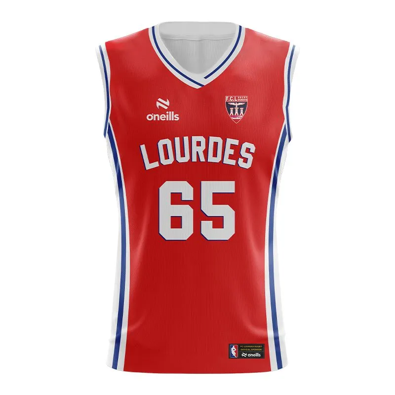 Lourdes Rugby Kids' Basketball Vest