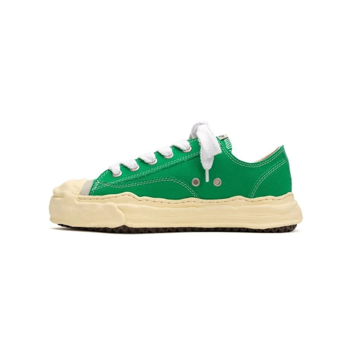 Maison Mihara Yasuhiro Green Hank Low-Top Sneakers