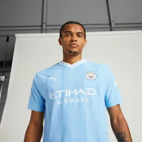 Manchester City 23/24 Home Authentic Men's Jersey | Team Light Blue-PUMA White | PUMA Shop All Puma | PUMA 