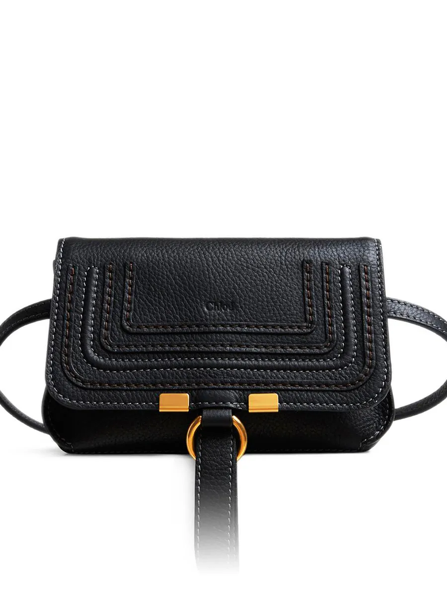 Marcie Belt Bag in Black