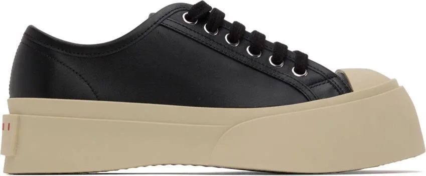 Marni Black & Beige Pablo Sneakers