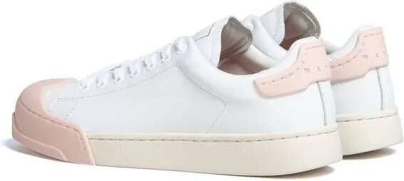 Marni lace-up panelled sneakers White