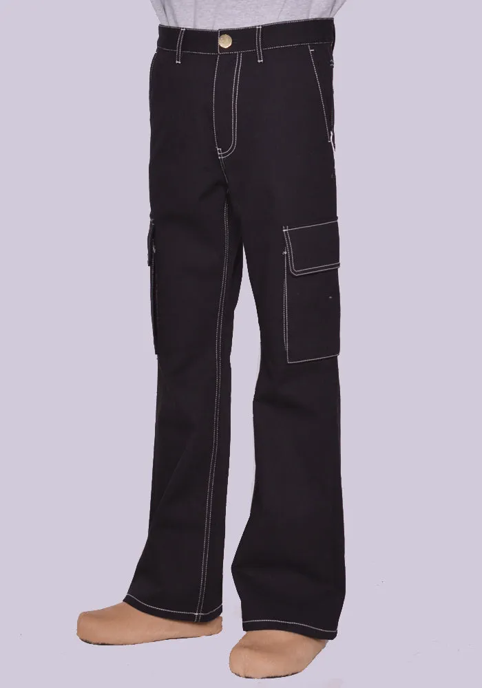 MARNI PUMU0217A0 TROUSERS BLACK